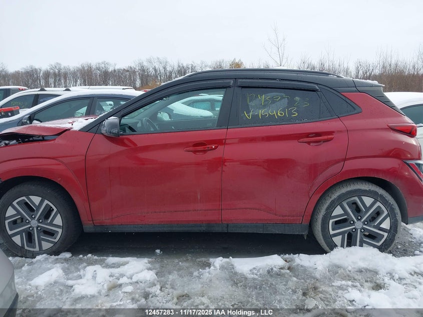 2022 Hyundai Kona Electric Preferred With Two-Tone Roof VIN: KM8K23AG6NU154613 Lot: 12457283