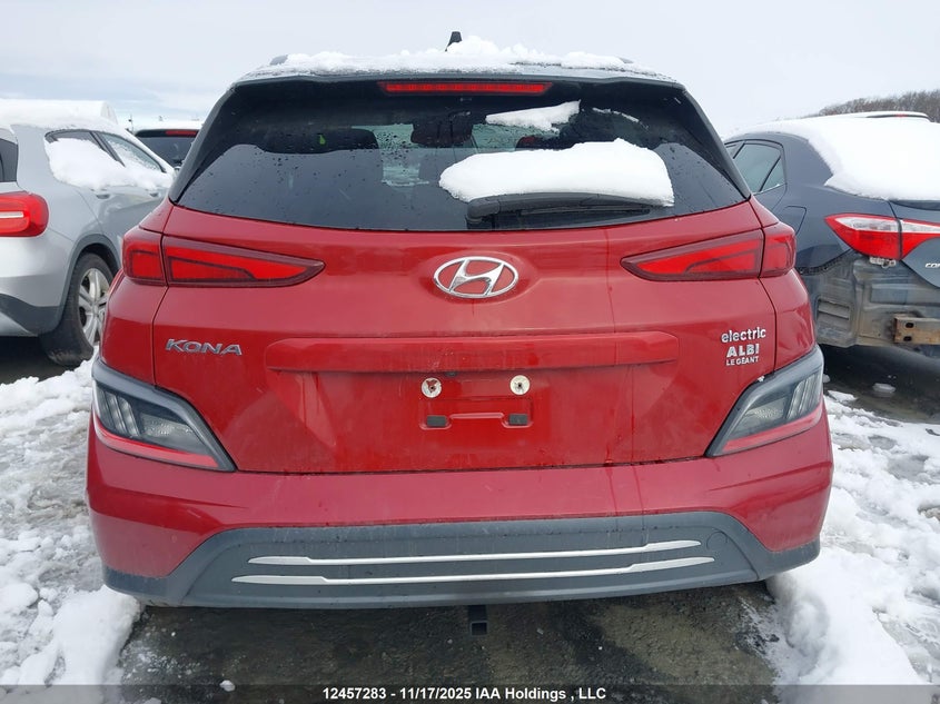 2022 Hyundai Kona Electric Preferred With Two-Tone Roof VIN: KM8K23AG6NU154613 Lot: 12457283