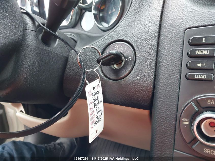 2008 Pontiac G6 Gt VIN: 1G2ZH361884152960 Lot: 12457291