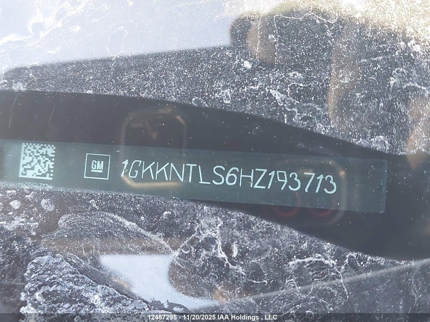 2017 GMC Acadia Sle-2 VIN: 1GKKNTLS6HZ193713 Lot: 12457295