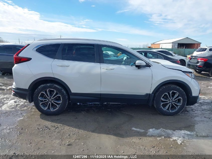 2021 Honda Cr-V Exl VIN: 2HKRW2H85MH224580 Lot: 12457296