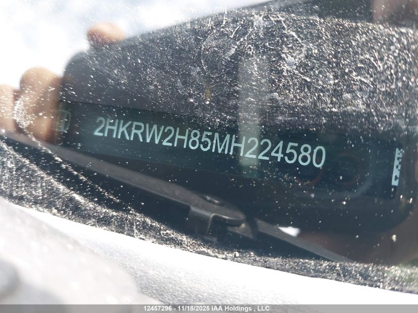 2021 Honda Cr-V Exl VIN: 2HKRW2H85MH224580 Lot: 12457296