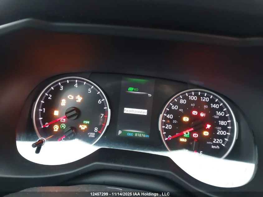 2021 Toyota Rav4 Le VIN: 2T3B1RFVXMW143505 Lot: 12457299