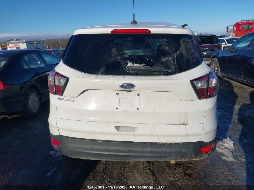 2018 Ford Escape S VIN: 1FMCU0F76JUA25772 Lot: 12457301
