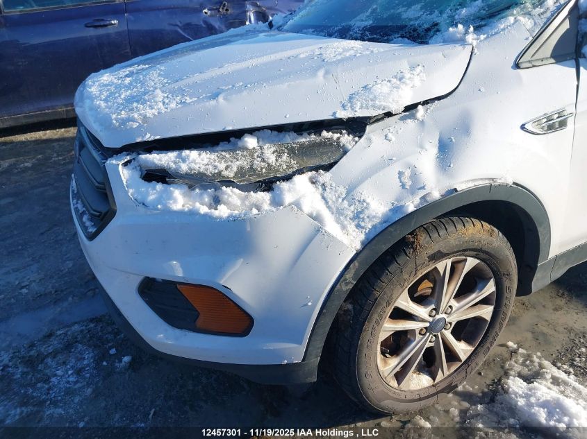 2018 Ford Escape S VIN: 1FMCU0F76JUA25772 Lot: 12457301