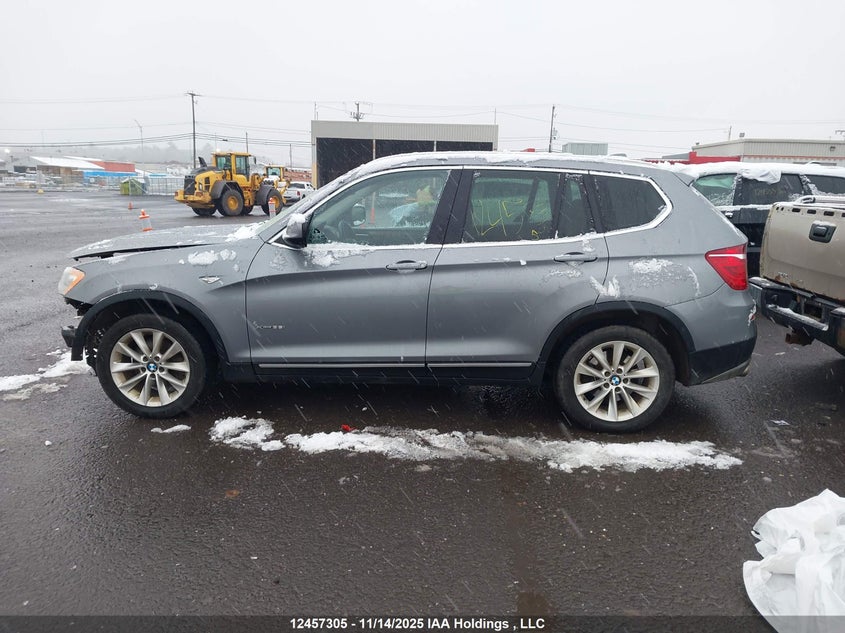 2013 BMW X3 xDrive35I VIN: 5UXWX7C52DL979626 Lot: 12457305
