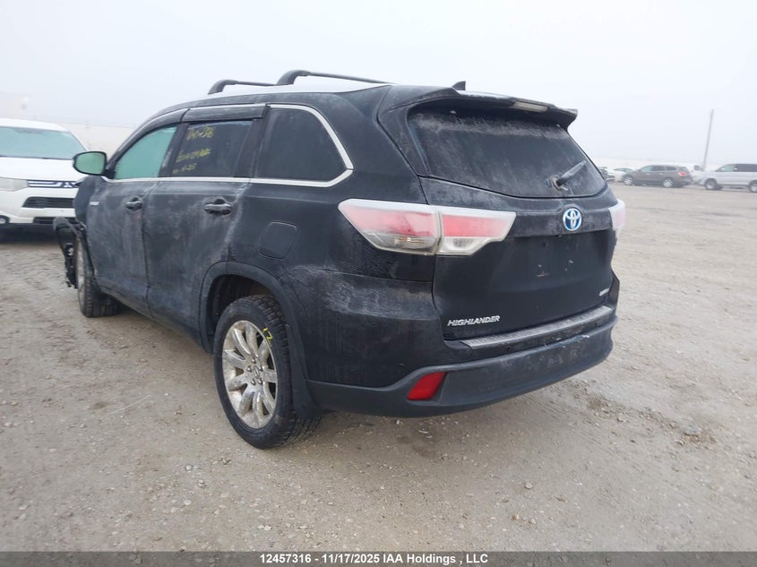 5TDDCRFH1FS010021 2015 TOYOTA HIGHLANDER photo no. 3
