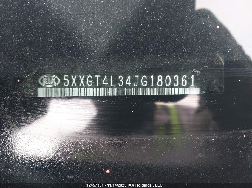 5XXGT4L34JG180361 2018 KIA OPTIMA photo no. 19