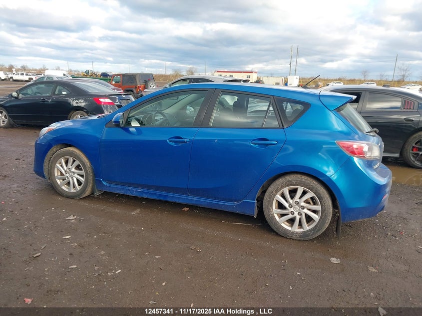 2012 Mazda Mazda3 Hatchback VIN: JM1BL1L72C1670064 Lot: 12457341