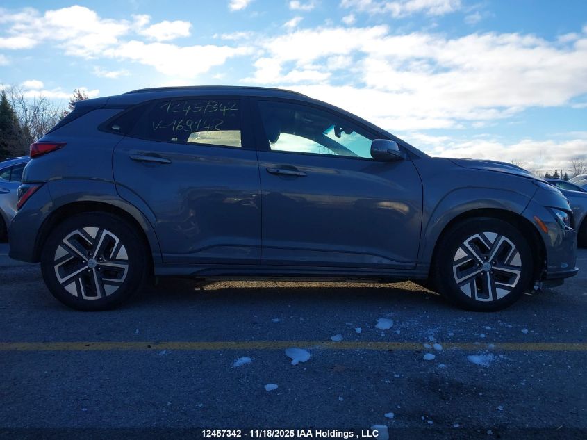 2023 Hyundai Kona Sel VIN: KM8K33AG2PU169142 Lot: 12457342