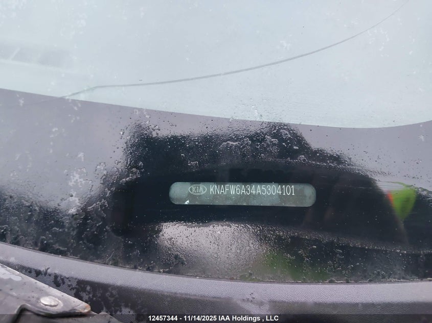 2010 Kia Forte Koup 2.4L Sx VIN: KNAFW6A34A5304101 Lot: 12457344