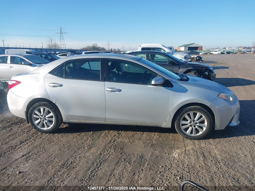 2015 Toyota Corolla VIN: 2T1BURHE1FC453687 Lot: 12457377