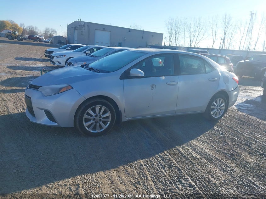 2015 Toyota Corolla VIN: 2T1BURHE1FC453687 Lot: 12457377