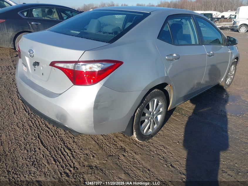 2015 Toyota Corolla VIN: 2T1BURHE1FC453687 Lot: 12457377