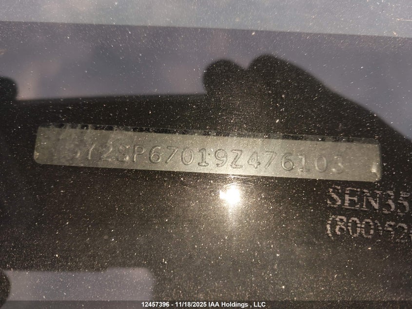 2009 Pontiac Vibe VIN: 5Y2SP67019Z476103 Lot: 12457396