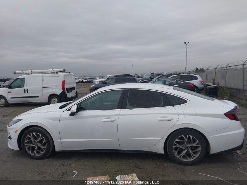 2021 Hyundai Sonata Se VIN: 5NPEG4JA2MH120245 Lot: 12457403