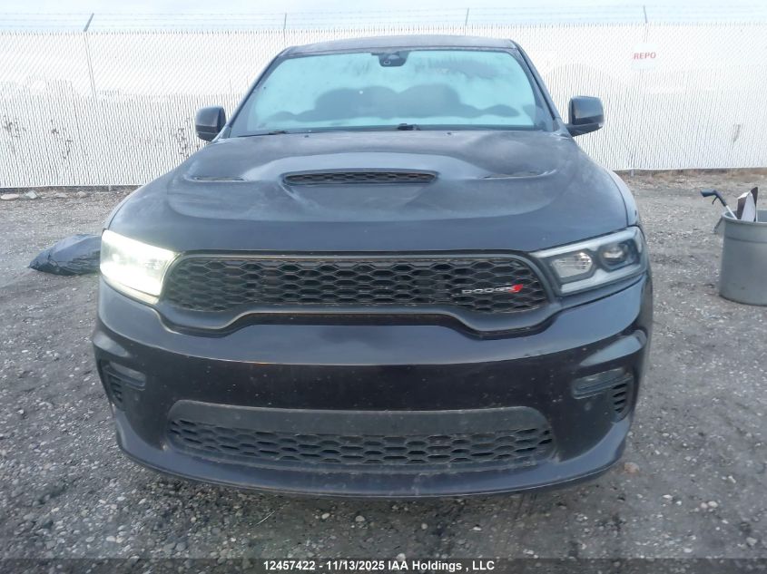 2021 Dodge Durango R/T VIN: 1C4SDJCT6MC609624 Lot: 12457422