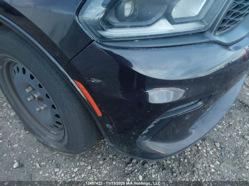 2021 Dodge Durango R/T VIN: 1C4SDJCT6MC609624 Lot: 12457422