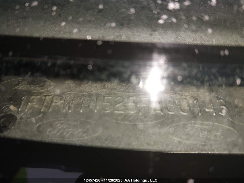 2005 Ford F150 Supercrew VIN: 1FTPW14525FA00143 Lot: 12457426