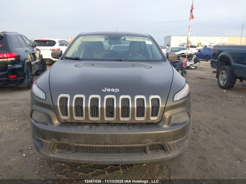 2015 Jeep Cherokee Sport VIN: 1C4PJMAS5FW696721 Lot: 12457436