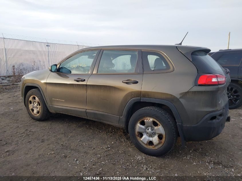 2015 Jeep Cherokee Sport VIN: 1C4PJMAS5FW696721 Lot: 12457436