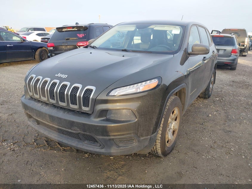1C4PJMAS5FW696721 2015 JEEP CHEROKEE photo no. 2