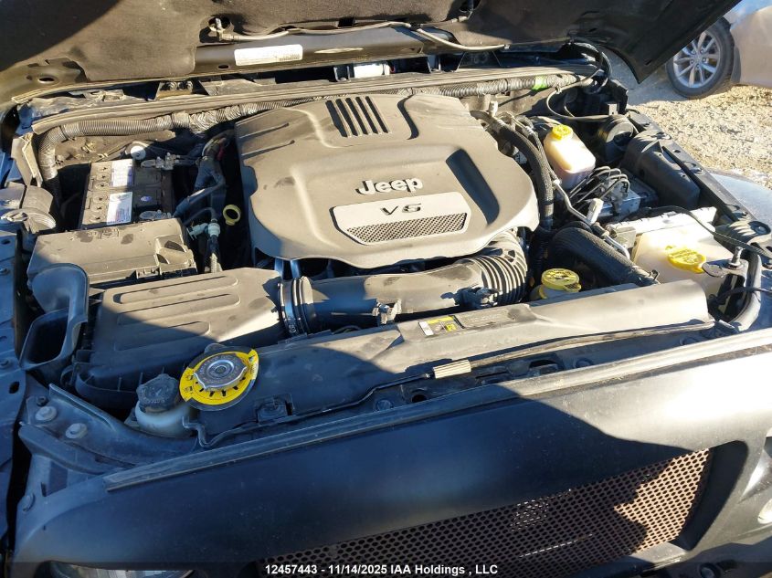 2017 Jeep Wrangler Unlimited Sahara VIN: 1C4BJWEG2HL677513 Lot: 12457443