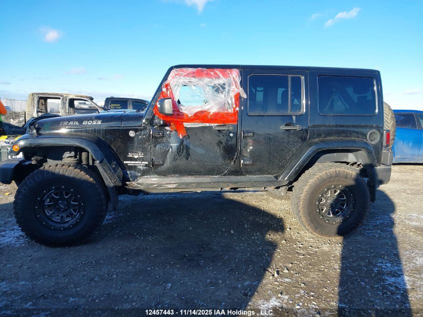 2017 Jeep Wrangler Unlimited Sahara VIN: 1C4BJWEG2HL677513 Lot: 12457443