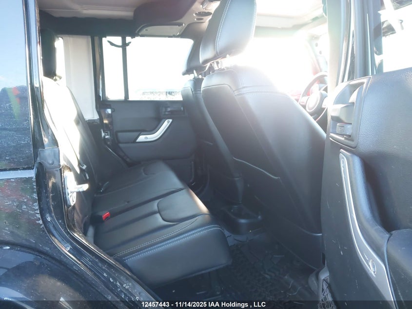 2017 Jeep Wrangler Unlimited Sahara VIN: 1C4BJWEG2HL677513 Lot: 12457443