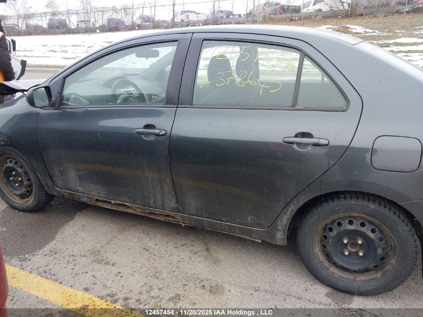 2010 Toyota Yaris VIN: JTDBT4K31A1378645 Lot: 12457454