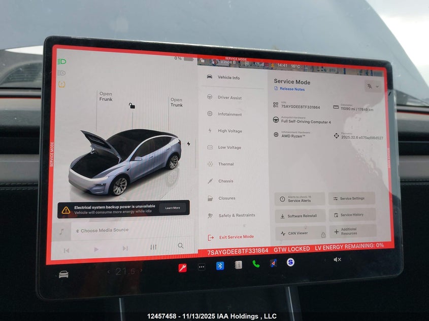 7SAYGDEE8TF331864 2026 TESLA MODEL Y photo no. 7