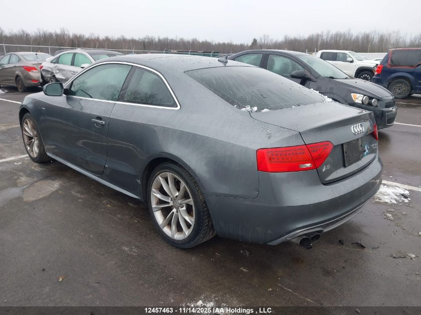 2015 Audi A5 Progressiv VIN: WAUDFBFR5FA001811 Lot: 12457463