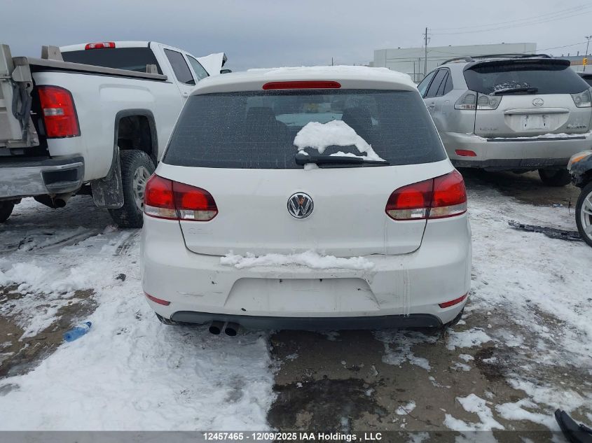 2012 Volkswagen Golf VIN: WVWBA7AJ2CW179312 Lot: 12457465