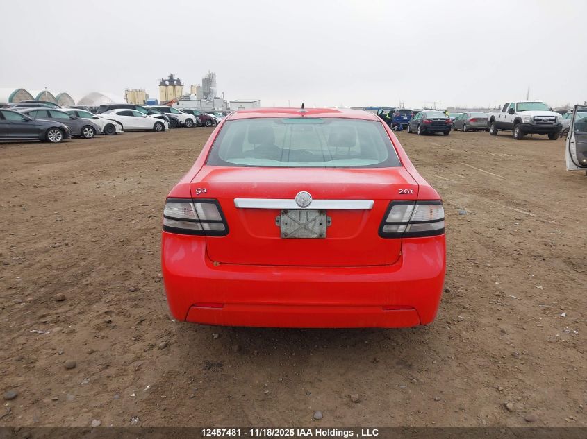 2008 Saab 9-3 Sport VIN: YS3FB46YX81155291 Lot: 12457481