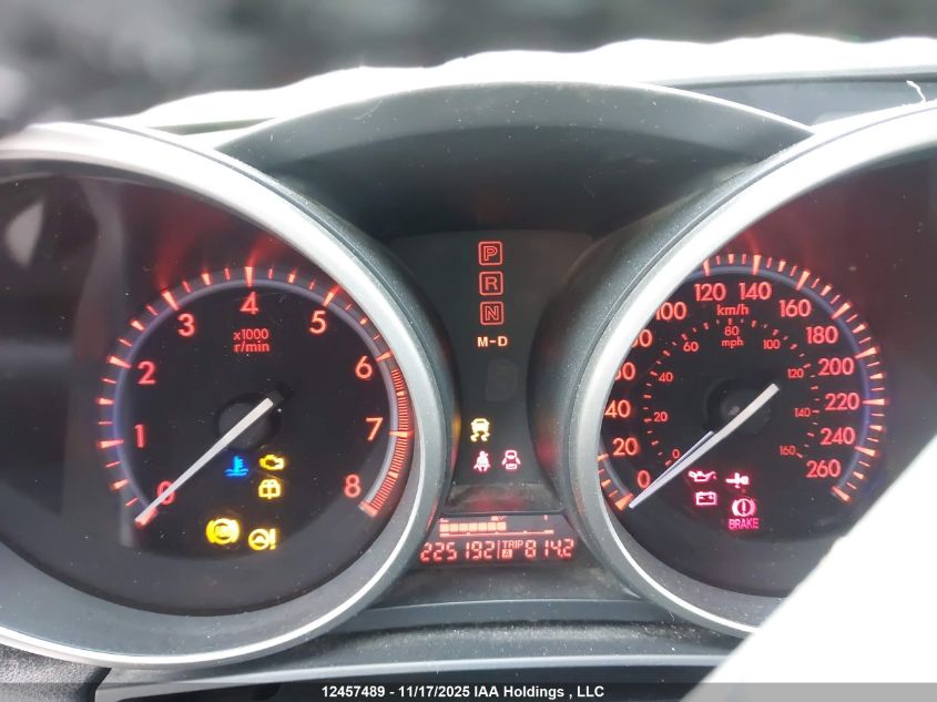 2011 Mazda Mazda3 Gt VIN: JM1BL1W52B1492665 Lot: 12457489