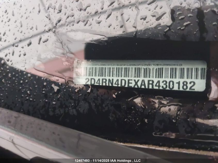 2010 Dodge Grand Caravan Se VIN: 2D4RN4DEXAR430182 Lot: 12457493