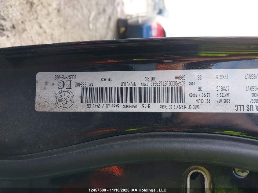 2016 Dodge Journey Sxt/Limited VIN: 3C4PDCCG1GT127642 Lot: 12457500