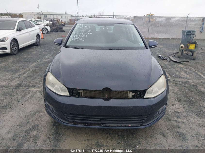 2015 Volkswagen Golf 1.8 Tsi Comfortline/1.8 Tsi Highline/1.8 Tsi Trendline VIN: 3VW117AU5FM007170 Lot: 12457515