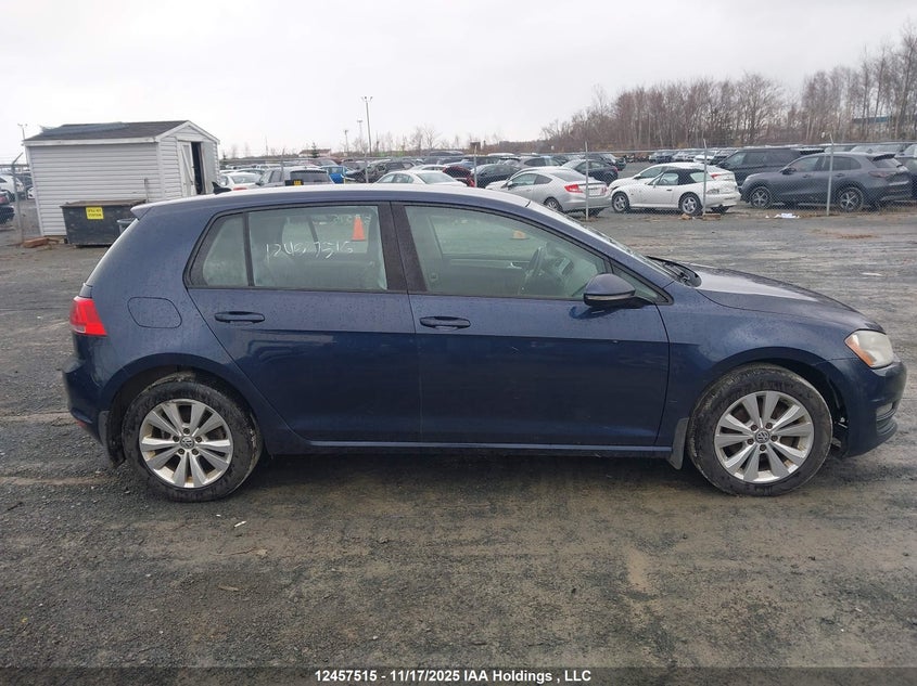 2015 Volkswagen Golf 1.8 Tsi Comfortline/1.8 Tsi Highline/1.8 Tsi Trendline VIN: 3VW117AU5FM007170 Lot: 12457515