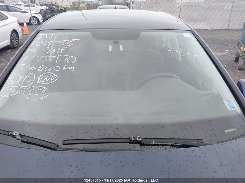 2015 Volkswagen Golf 1.8 Tsi Comfortline/1.8 Tsi Highline/1.8 Tsi Trendline VIN: 3VW117AU5FM007170 Lot: 12457515