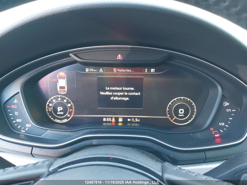 2019 Audi A5 Sportback VIN: WAUBNCF5XKA062031 Lot: 12457518