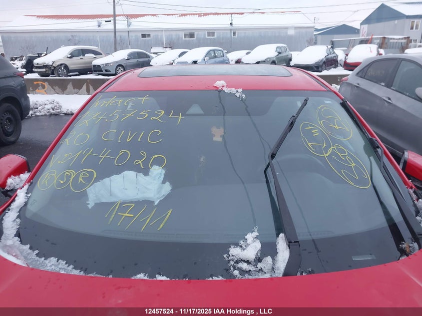 2020 Honda Civic VIN: 2HGFC2F79LH014420 Lot: 12457524