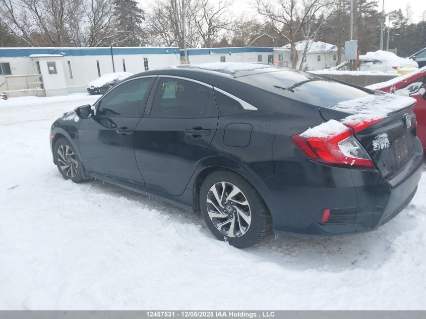 2018 Honda Civic Se VIN: 2HGFC2F65JH034541 Lot: 12457531