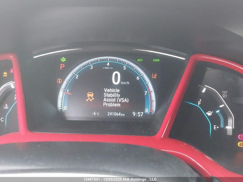 2018 Honda Civic Se VIN: 2HGFC2F65JH034541 Lot: 12457531