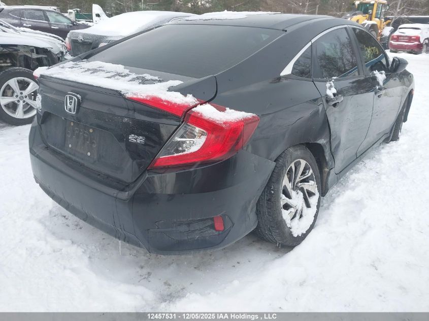 2018 Honda Civic Se VIN: 2HGFC2F65JH034541 Lot: 12457531