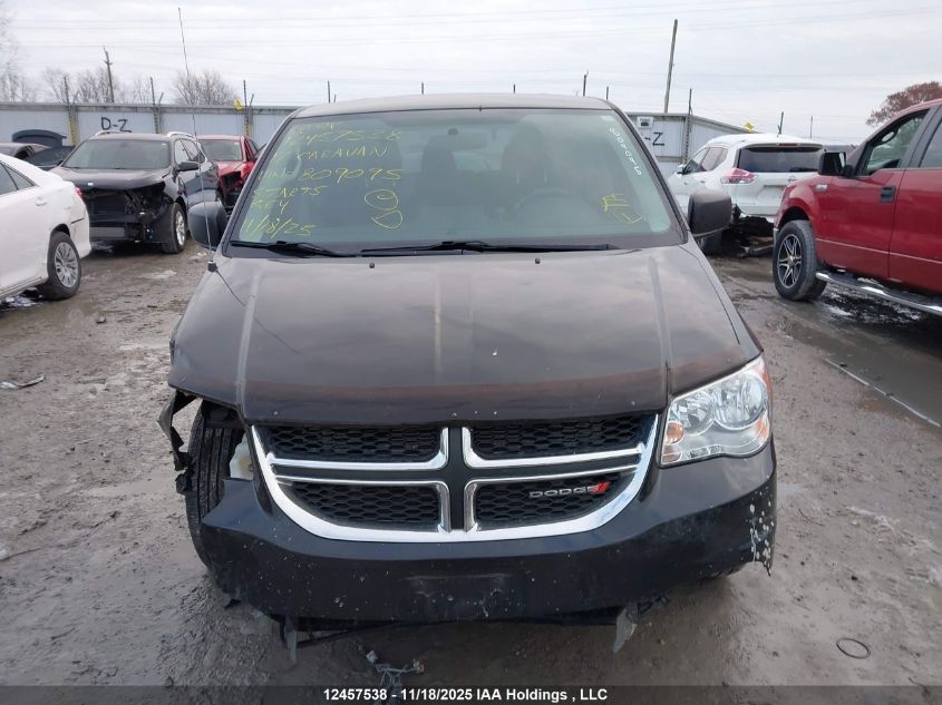 2017 Dodge Grand Caravan Cvp/Sxt VIN: 2C4RDGBG4HR809095 Lot: 12457538