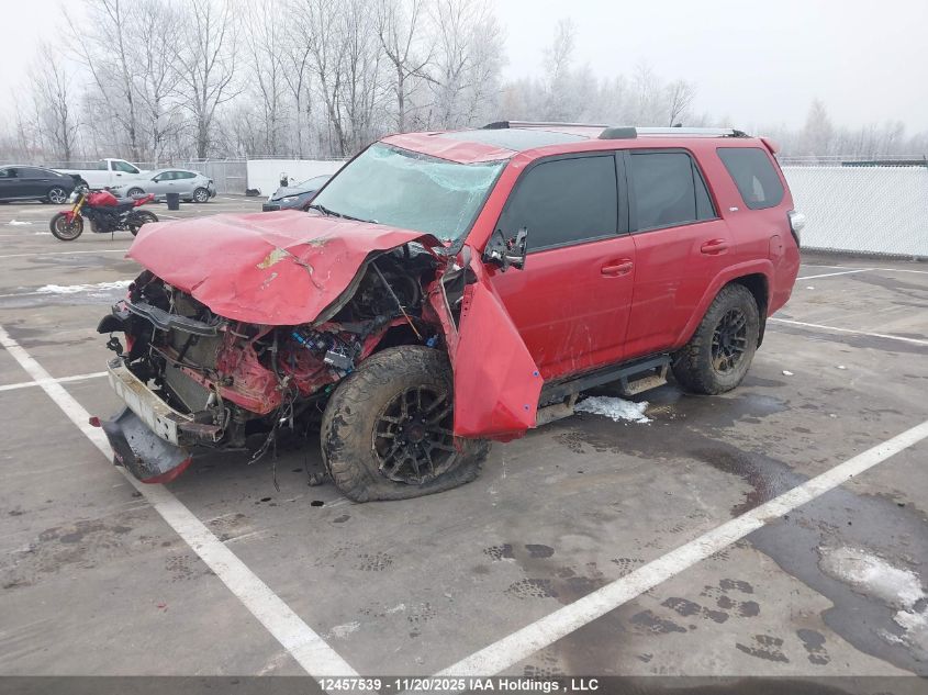 2019 Toyota 4Runner Sr5 VIN: JTEBU5JR3K5652684 Lot: 12457539