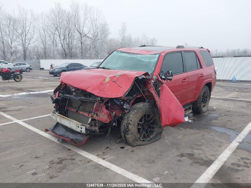 2019 Toyota 4Runner Sr5 VIN: JTEBU5JR3K5652684 Lot: 12457539
