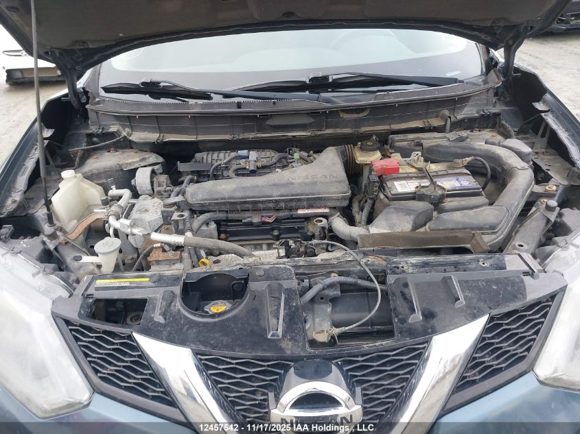 2014 Nissan Rogue S/Sl/Sv VIN: 5N1AT2MV7EC863795 Lot: 12457542