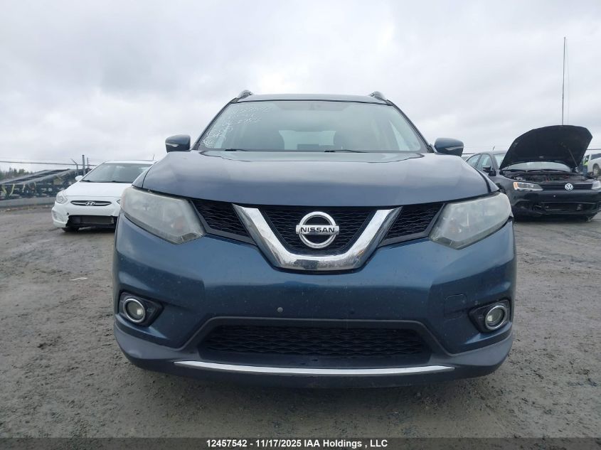 2014 Nissan Rogue S/Sl/Sv VIN: 5N1AT2MV7EC863795 Lot: 12457542